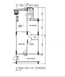 Blk 327 Hougang Avenue 5 (Hougang), HDB 3 Rooms #638316381
